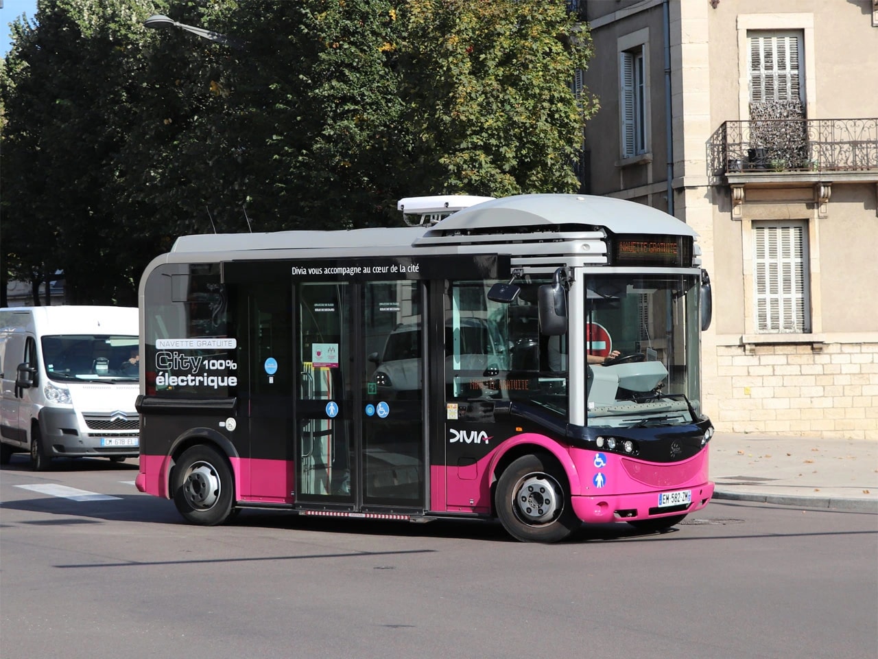 City Dijon: the free shuttle around the city centre